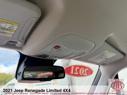 Used 2021 Jeep Renegade Limited w/ Trailer Tow Group image 20