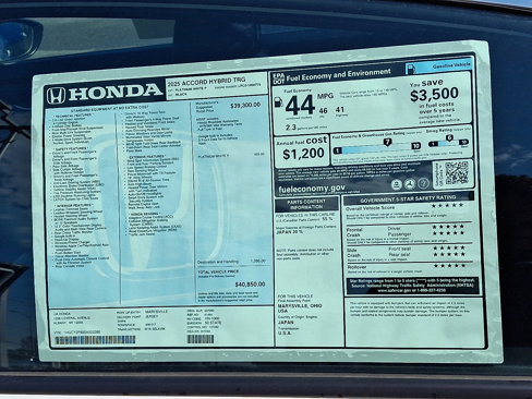 New 2025 Honda Accord Touring image 11