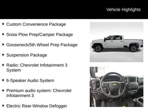 New 2026 Chevrolet Silverado 2500 Custom w/ Custom Convenience Package image 27