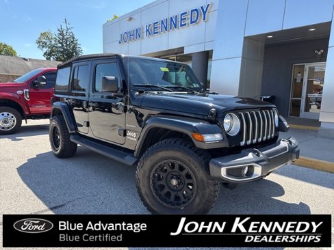 Used 2021 Jeep Wrangler Unlimited Sahara image 1