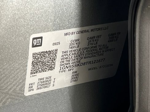 New 2026 Chevrolet Tahoe Premier w/ Sun And Tow Package image 24