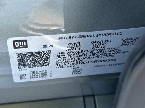New 2025 Chevrolet Tahoe Premier w/ Sun And Tow Package image 36