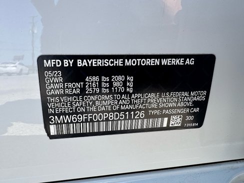 Used 2023 BMW 330i Sedan w/ Driving Assistance Package image 30