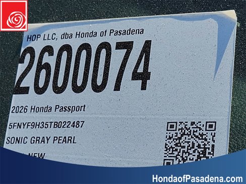 New 2026 Honda Passport RTL image 23