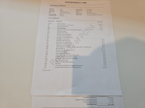 New 2025 Porsche Macan 4S Electric image 28