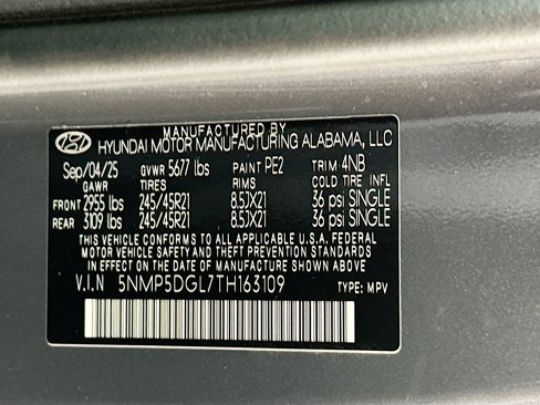 New 2026 Hyundai Santa Fe Calligraphy image 32