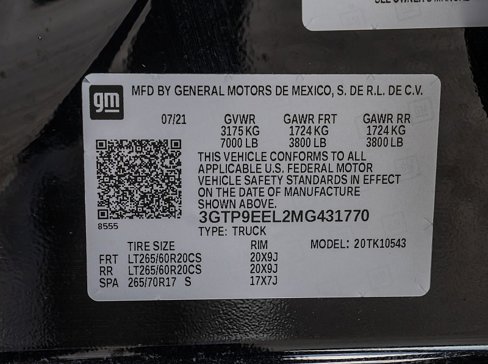 Used 2021 GMC Sierra 1500 AT4 image 33