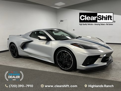 Used 2024 Chevrolet Corvette Stingray Convertible w/ 1LT image 1