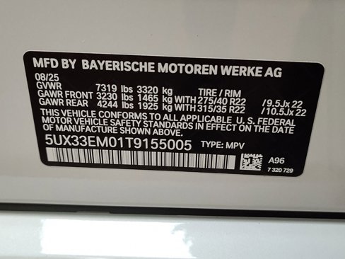 New 2026 BMW X7 M60i image 18