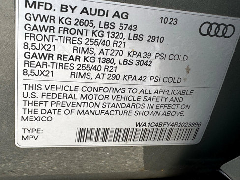 Used 2024 Audi SQ5 Prestige image 22