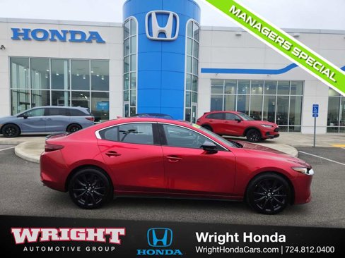 Used 2021 MAZDA MAZDA3 2.5 Turbo Sedan w/Premium Plus image 1