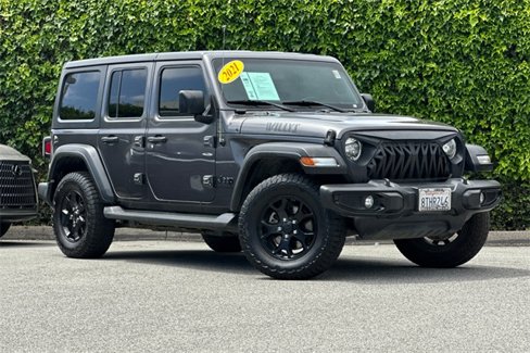 Used 2021 Jeep Wrangler Unlimited Sport image 2