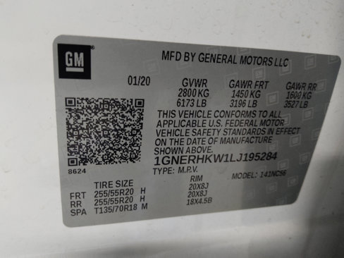 Used 2020 Chevrolet Traverse LT w/ LT Premium Package image 33