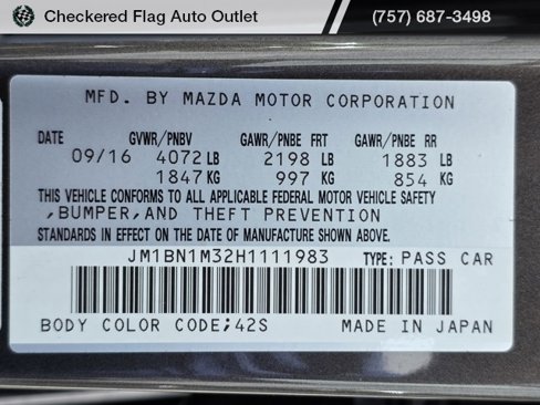Used 2017 MAZDA MAZDA3 Grand Touring image 21