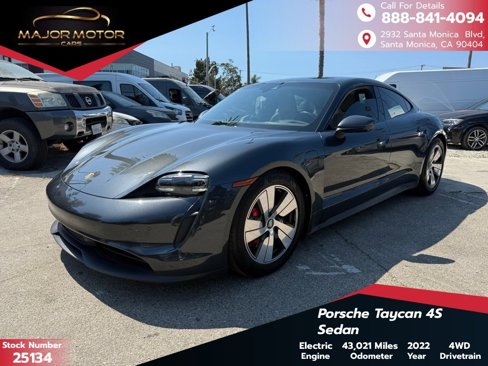 Used 2022 Porsche Taycan 4S image 1
