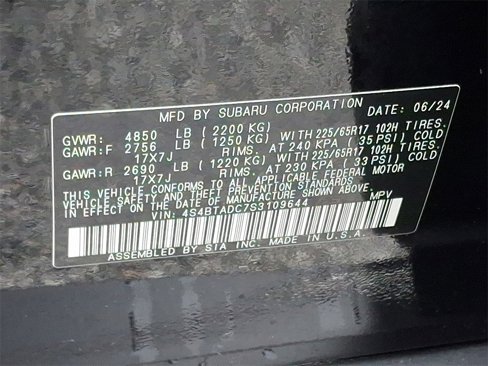 Certified 2025 Subaru Outback Premium w/ Popular Package #1A image 25
