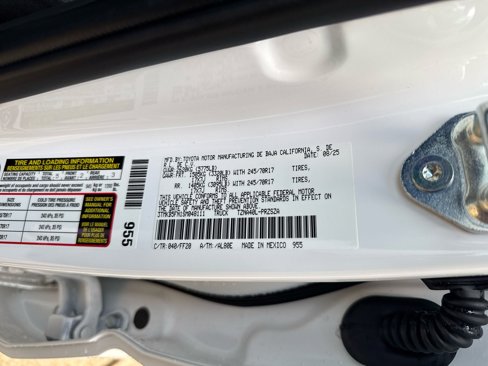 New 2025 Toyota Tacoma SR5 image 29