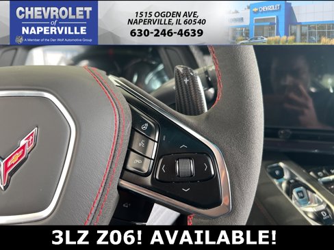 New 2025 Chevrolet Corvette Z06 w/ Stealth Interior Trim Package image 15
