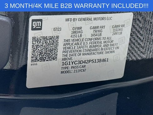 Used 2023 Chevrolet Corvette Stingray Premium Conv w/ Z51 Performance Package image 27