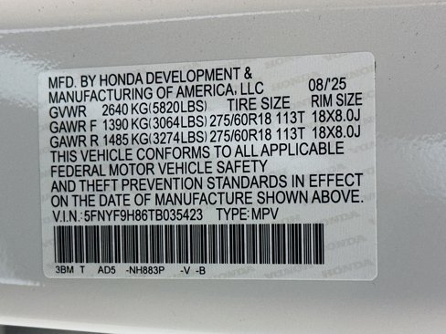 New 2026 Honda Passport TrailSport Elite image 32
