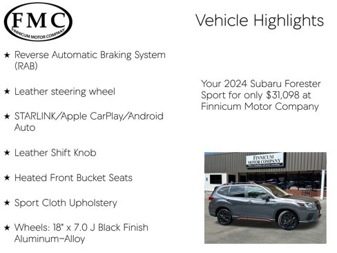 Used 2024 Subaru Forester Sport image 26