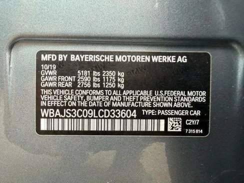 Used 2020 BMW 540i xDrive w/ M Sport Package image 34