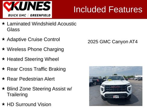 New 2025 GMC Canyon AT4 w/ Technology Plus Package image 4