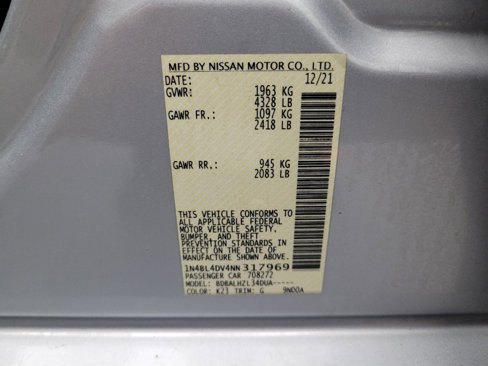 Used 2022 Nissan Altima 2.5 SV image 33