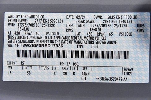 Used 2024 Ford F250 Lariat w/ Lariat Ultimate Package image 17