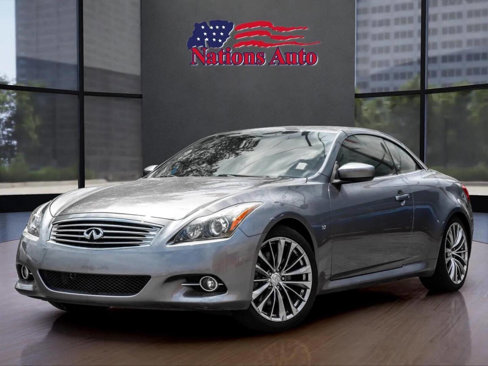 Used 2015 INFINITI Q60 Convertible w/ Premium Package image 1