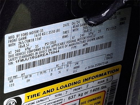 Certified 2024 Ford Expedition Timberline image 24