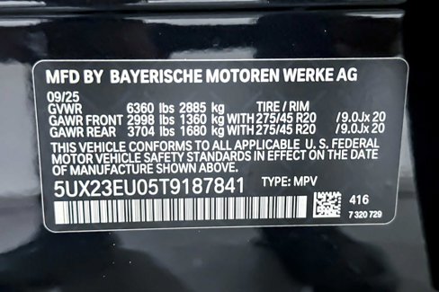 New 2026 BMW X5 xDrive40i w/ M Sport Package image 27