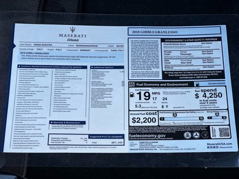 Used 2018 Maserati Ghibli GranLusso image 24