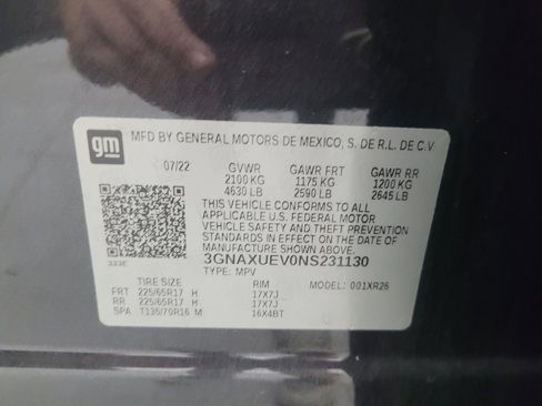 Used 2022 Chevrolet Equinox LT image 33