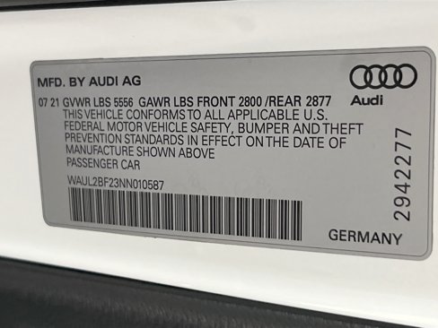 Used 2022 Audi A6 Premium Plus w/ Premium Plus Package image 31