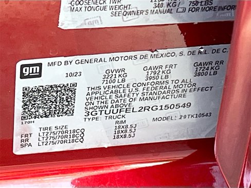 Used 2024 GMC Sierra 1500 AT4X image 34