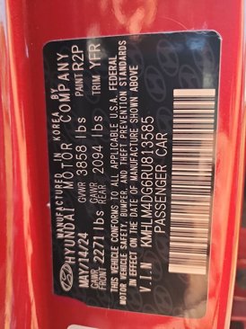 Certified 2024 Hyundai Elantra SEL image 39