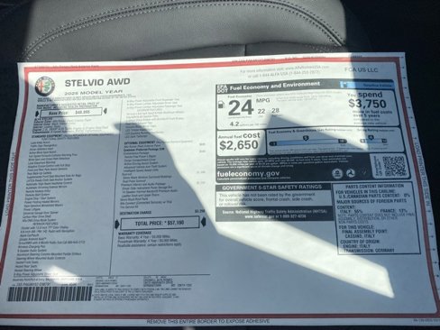 New 2025 Alfa Romeo Stelvio Sprint image 49