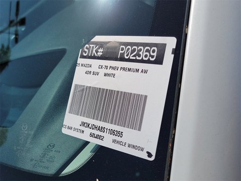 Certified 2025 MAZDA CX-70 Plug-In Hybrid w/ Premium Pkg image 30