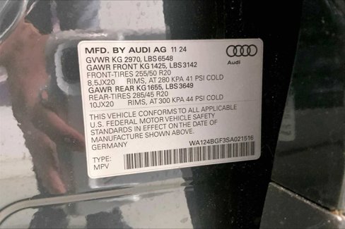 New 2025 Audi Q6 e-tron Premium Plus image 20