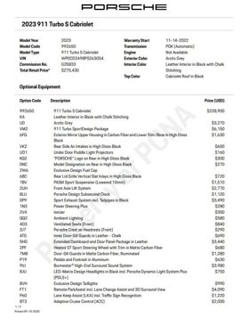 Certified 2023 Porsche 911 Turbo S image 6