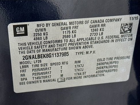 Used 2016 Chevrolet Equinox LS image 30