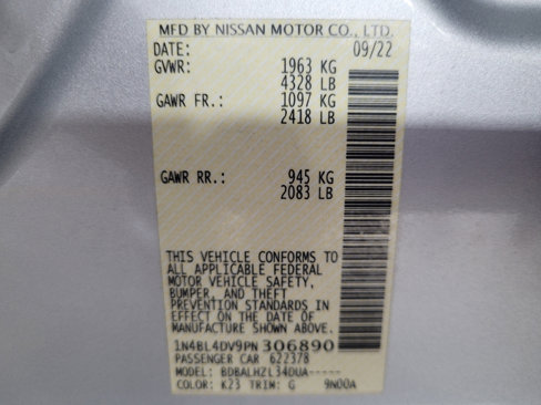 Used 2023 Nissan Altima 2.5 SV image 33