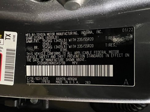 Used 2022 Toyota Highlander Limited image 57