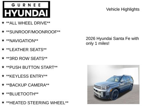 New 2026 Hyundai Santa Fe Calligraphy image 7