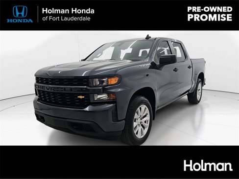 Used 2021 Chevrolet Silverado 1500 Custom image 1
