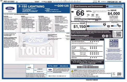 Certified 2024 Ford F150 Lightning Platinum image 3