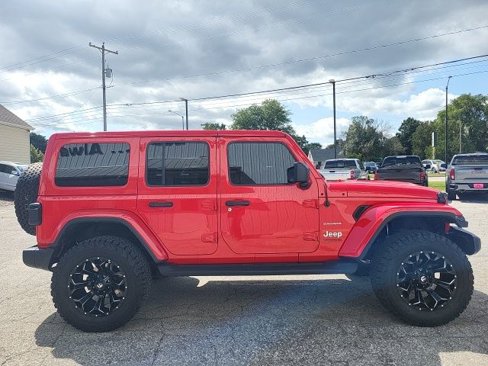 Used 2021 Jeep Wrangler Unlimited Sahara w/ Uconnect 4C Nav & Sound Group image 19