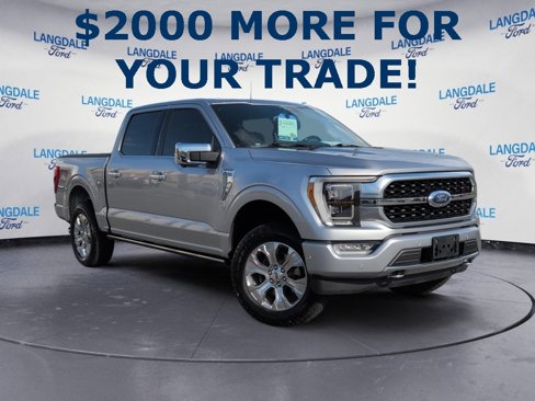 Used 2021 Ford F150 Platinum w/ Equipment Group 701A High image 1