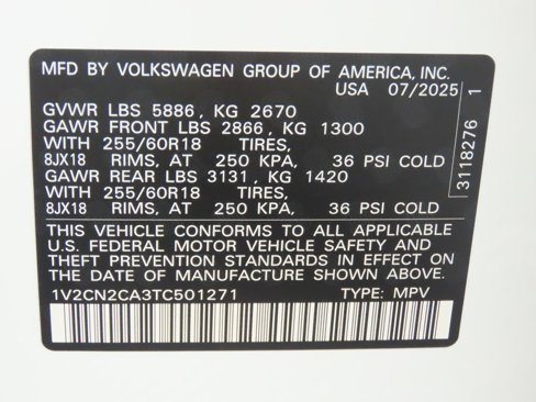 New 2026 Volkswagen Atlas Peak Edition image 33